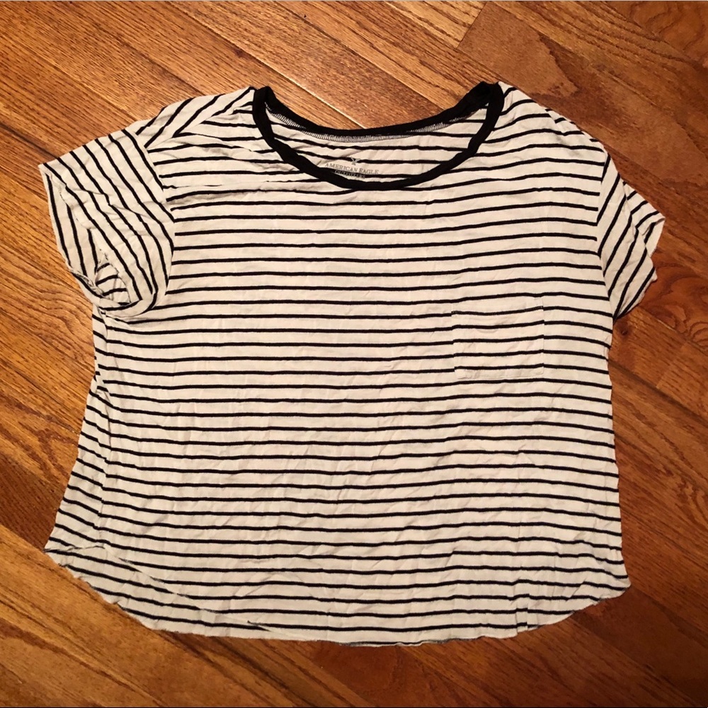 striped t-shirt